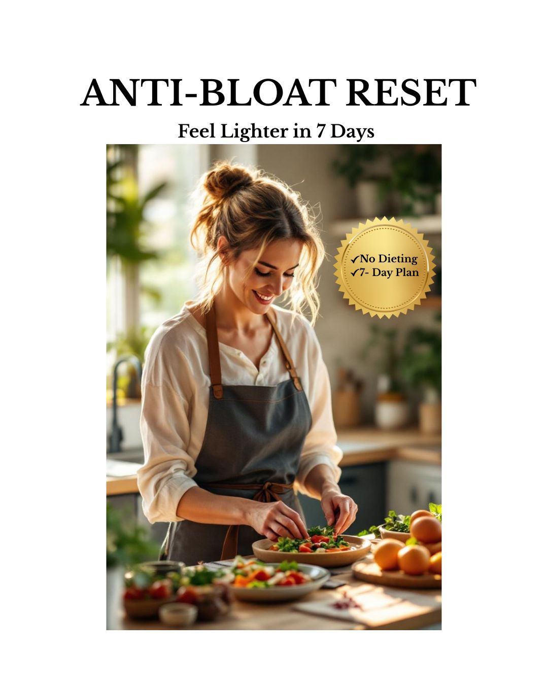 7 -Day Anti- Bloat Reset for Women 40+ Feel Lighter, Less Bloated - Starting This Week